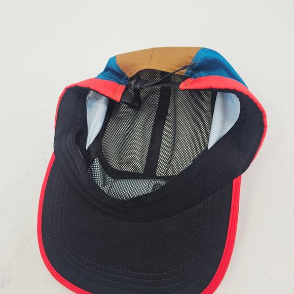 The Hut Medical Team Big Ski Montana Colorblock Flat Brim Hat Cap OS Gorp Cabin - Picture 5 of 6